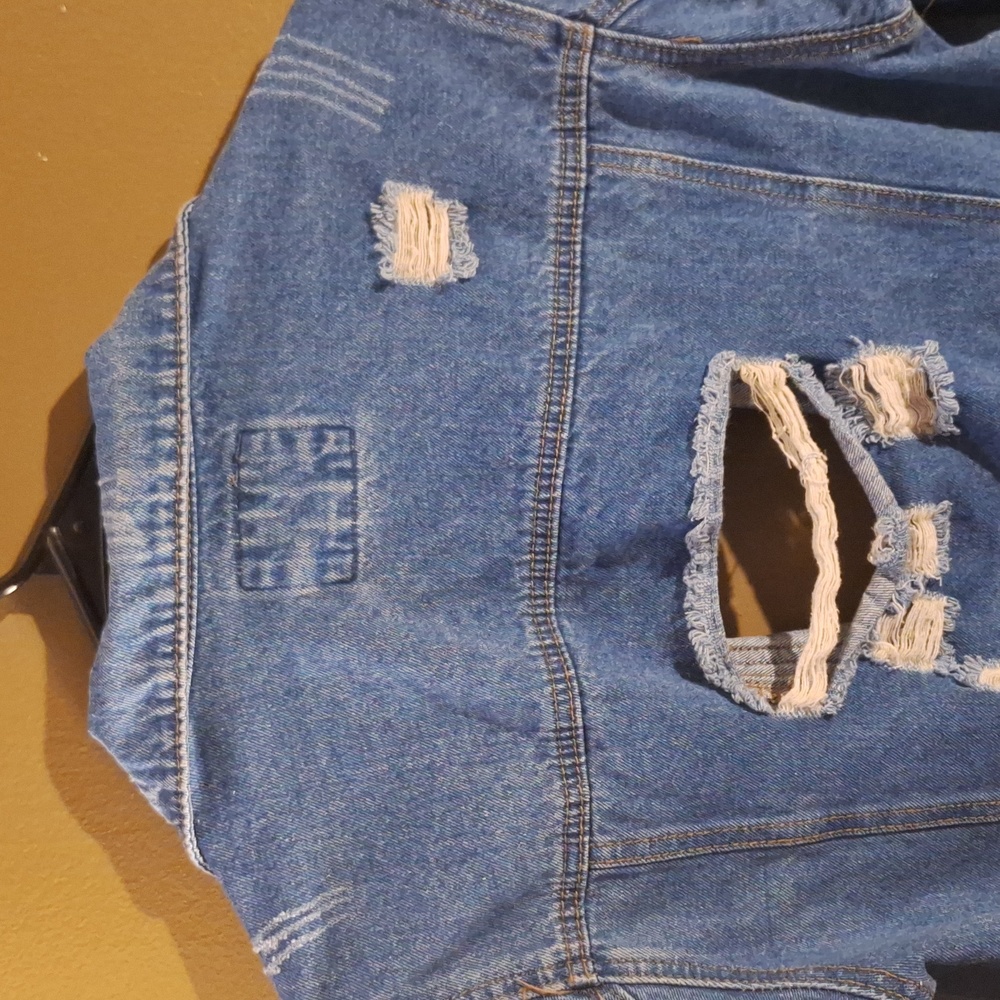 Basic Denim Jean Jacket - Picture 4 of 6